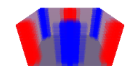 Second tangential room mode as 3D Visualization